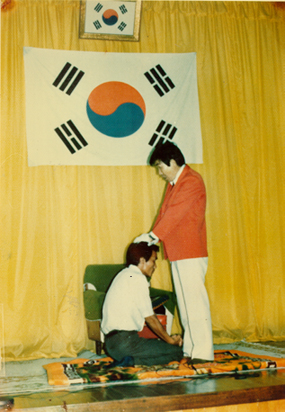 Second Advent Jesus Christ lays hands on and anoints a prophet in 1975