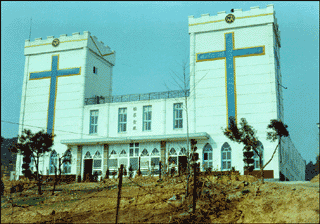 Tabernacle in	Kwachon, Kyunggi-do, constructed in	1966